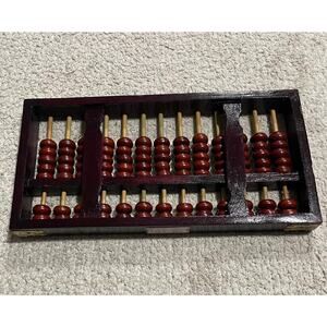 VTG Diamond Brand Abacus 91 Beads 13 Rods Made In China Brass Reinforced